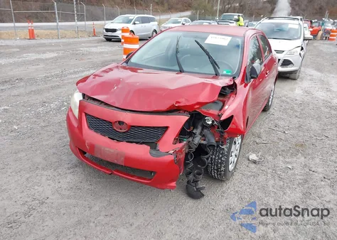 2010 Toyota Corolla из США, поврежденный, VIN 1NXBU4EEXAZ237674